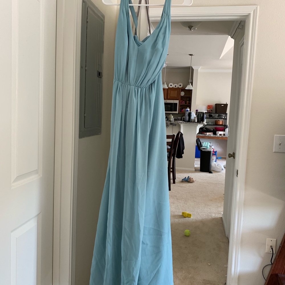 Mist Blue Vera Wang Gown